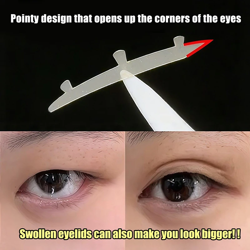 3D Invisible Double Eyelid Tape Waterproof Fiber Sticker Makeup Tool Natural Eye Beauty Accessory