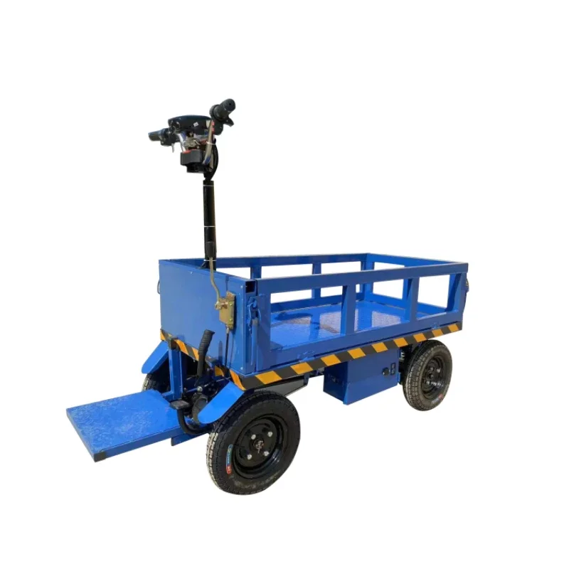 Electric warehouse trolley platform Electric transporter Electric tricycle 4-wheel car Van