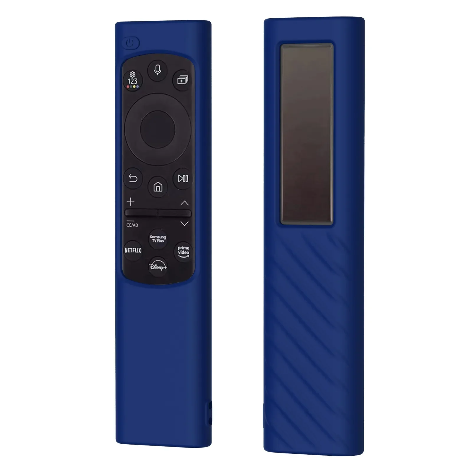 Smart Tv Remote Control Case Silicone Anti-slip Cover Compatible For 2022 Samsung Tm2280ecobn59 Solar Remote Control