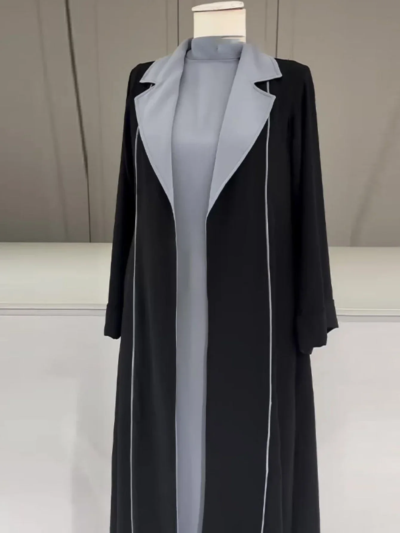 Abaya musulmana Eid para mujer, cárdigan, chaqueta, Jalabiya, caftán islámico, túnica larga árabe, Ramadán, Marruecos, Dubai, Abayas