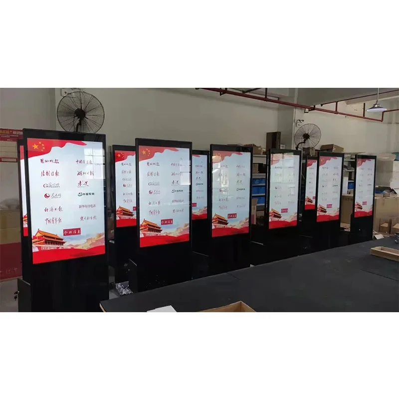 Sistema Windows de 50 pulgadas para interior y exterior, pantalla táctil LCD, tótem publicitario, quiosco de señalización Digital y pantalla