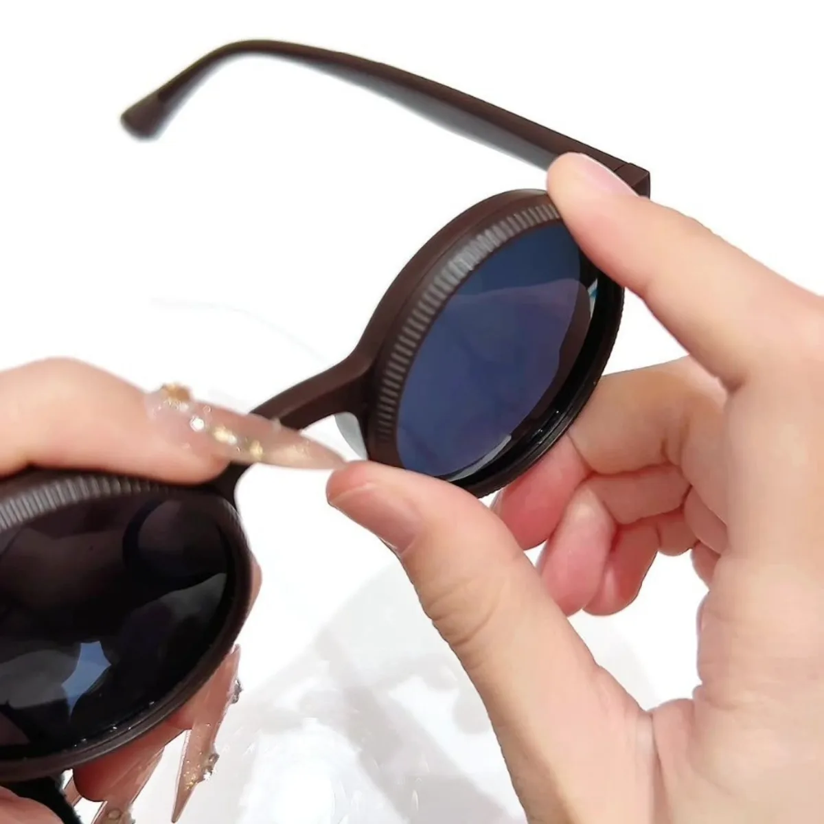 

279 Round Polarized Sunglasses UV400 Women Men Vintage Retro Sun Glasses Unisex Stylish Style for Driving Beach Party 510346