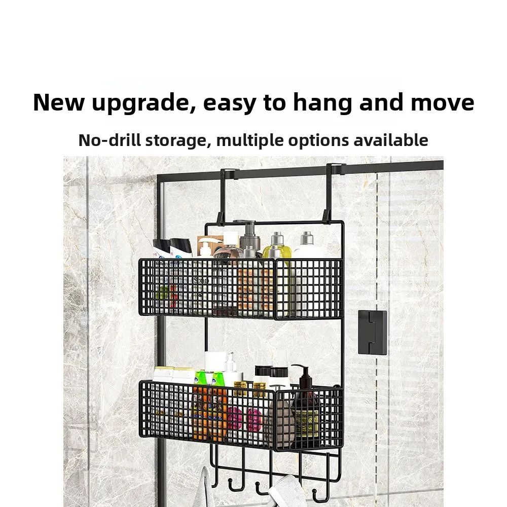 batoom-iron-art-multicouche-grande-capacite-stockage-ra-sans-percage-ower-gel-panier-suspendu-pour-l'organisation-des-articles-de-toilette-de-bain