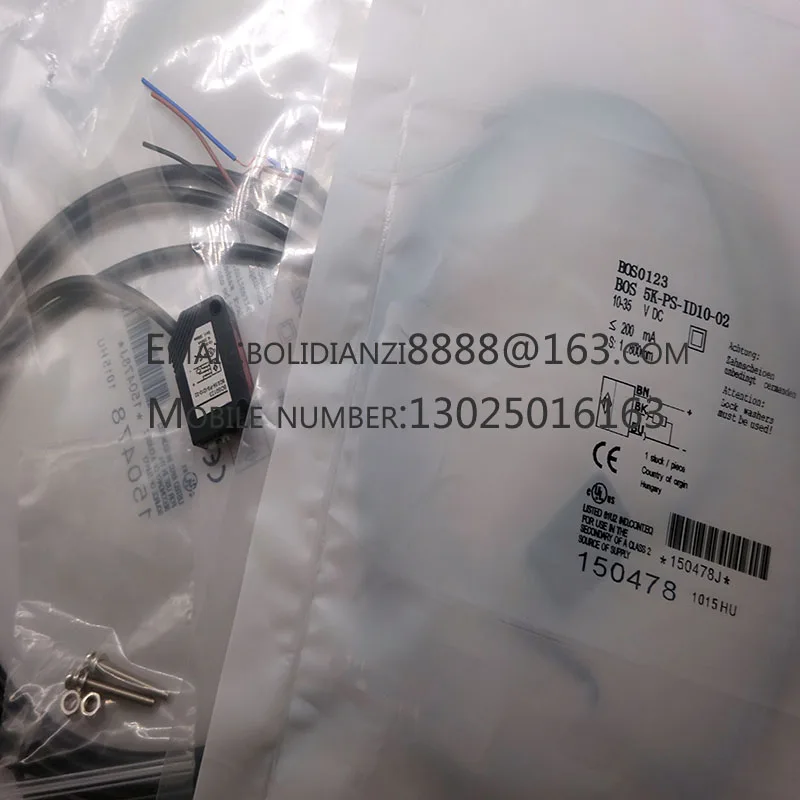 BOS0158 BOS 5K-PS-IX10-S49 BOS0129 BOS 5K-PS-RH12-02 BOS0123 BOS 5K-PS-ID10-02 Brand new original proximity switch sensor