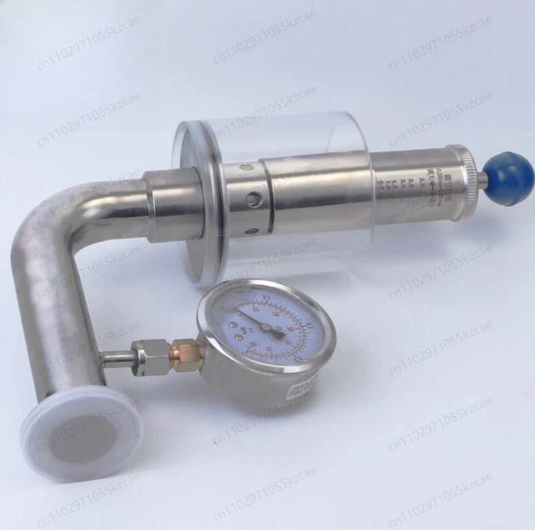 Fermenter Accessory Set – 304 SS Pressure Gauge, Exhaust Valve & Pressure Relief Valve for Beer Making