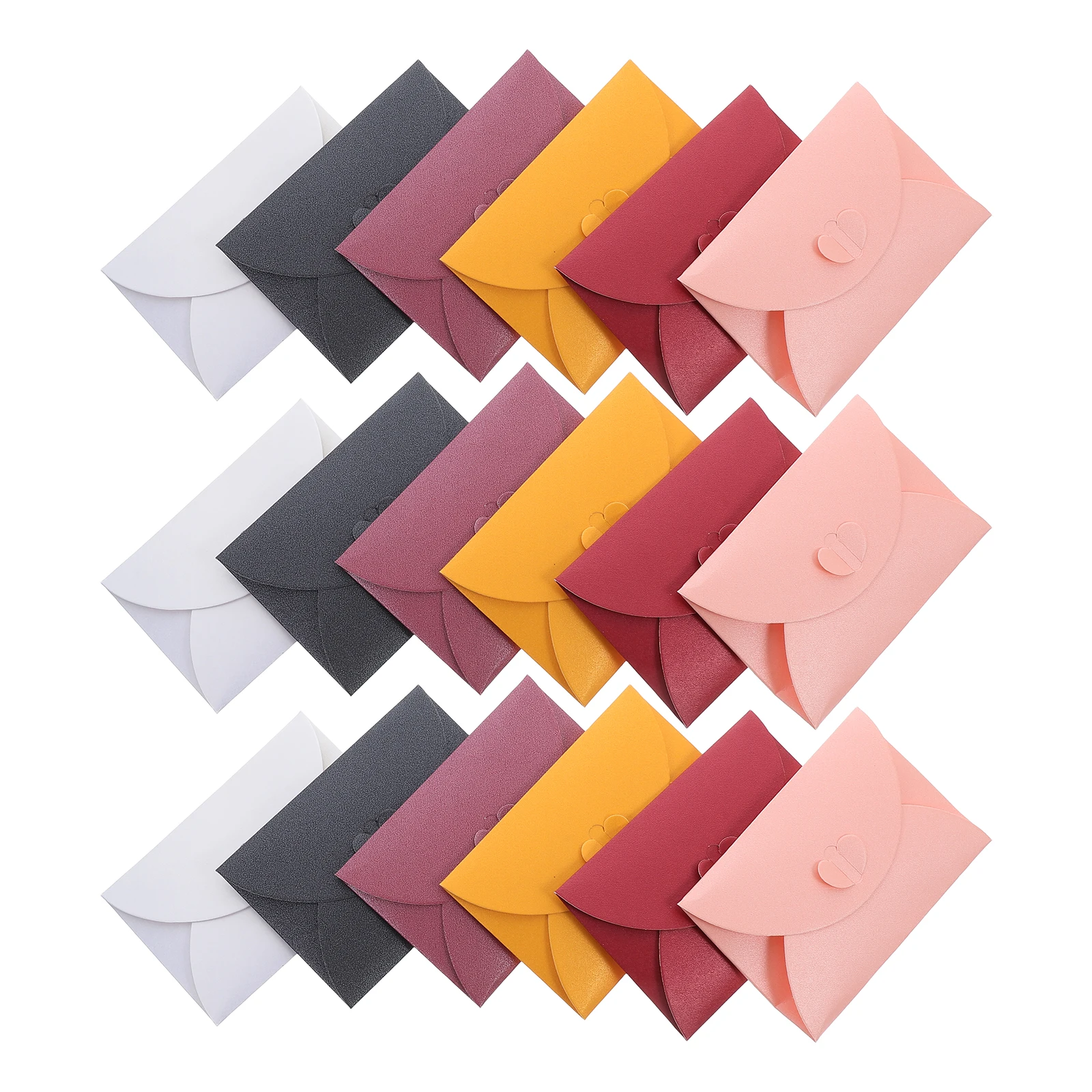 

48 set Mini Envelopes Bulk Colorful Small Note Cards Pockets For Diy Thank You Party Invitations Wedding Birthday Scrapbooking
