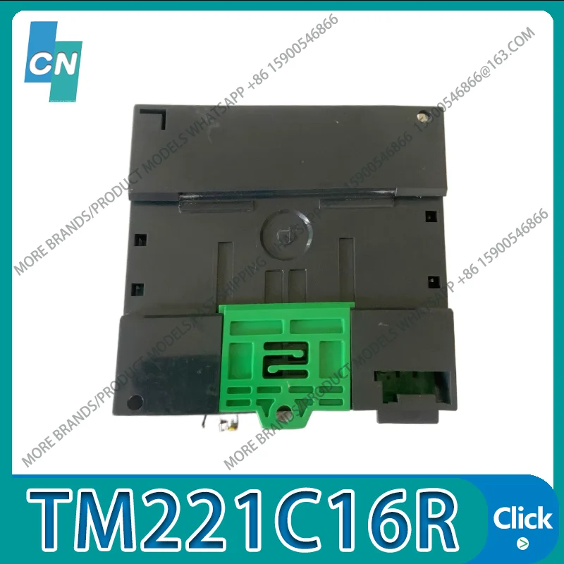 TM221C16R PLC Programmable Controller Second-hand Original appearance intact Functional tested ok Fast Shipping