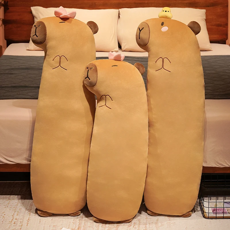 Capybara Plush Toys Cartoon Animal Creative Stuffed Dolls Lovely Pillow Cushion Exquisite Birthday Xmas Gifts