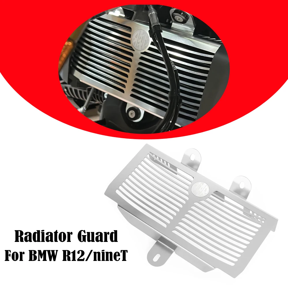 

Motorcycle Accessories Radiator Grille Guard Cover Grill Oil Cooler Guard Protection For BMW R 12 R12 NineT R 12 NineT 2024 2025