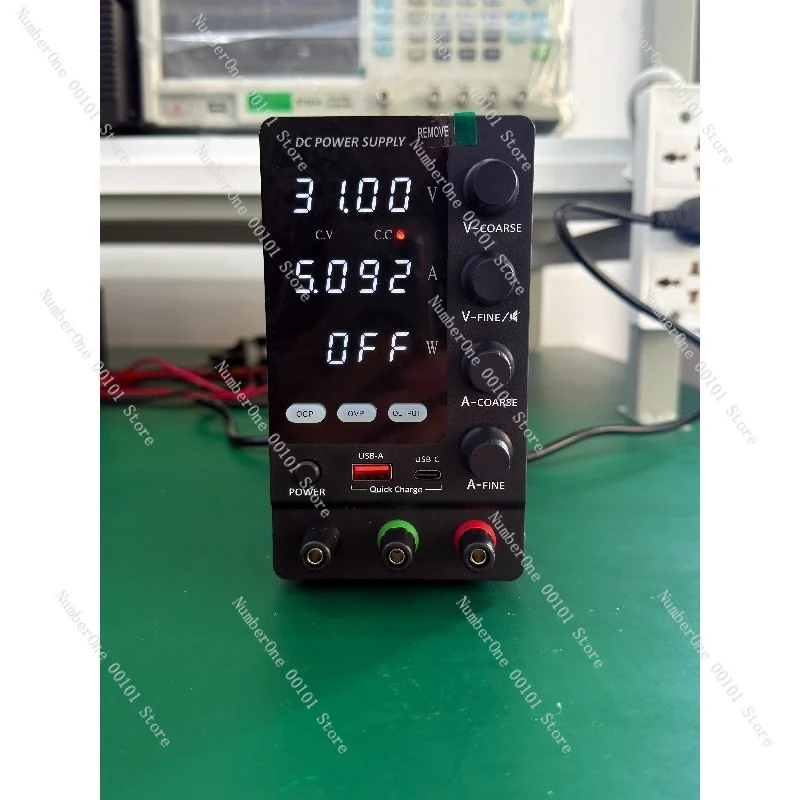 Programmable High Power Adjustable DC Stabilized Power Supply 30V 5A 10A For Cell Phone Car PC Repair Aging Test