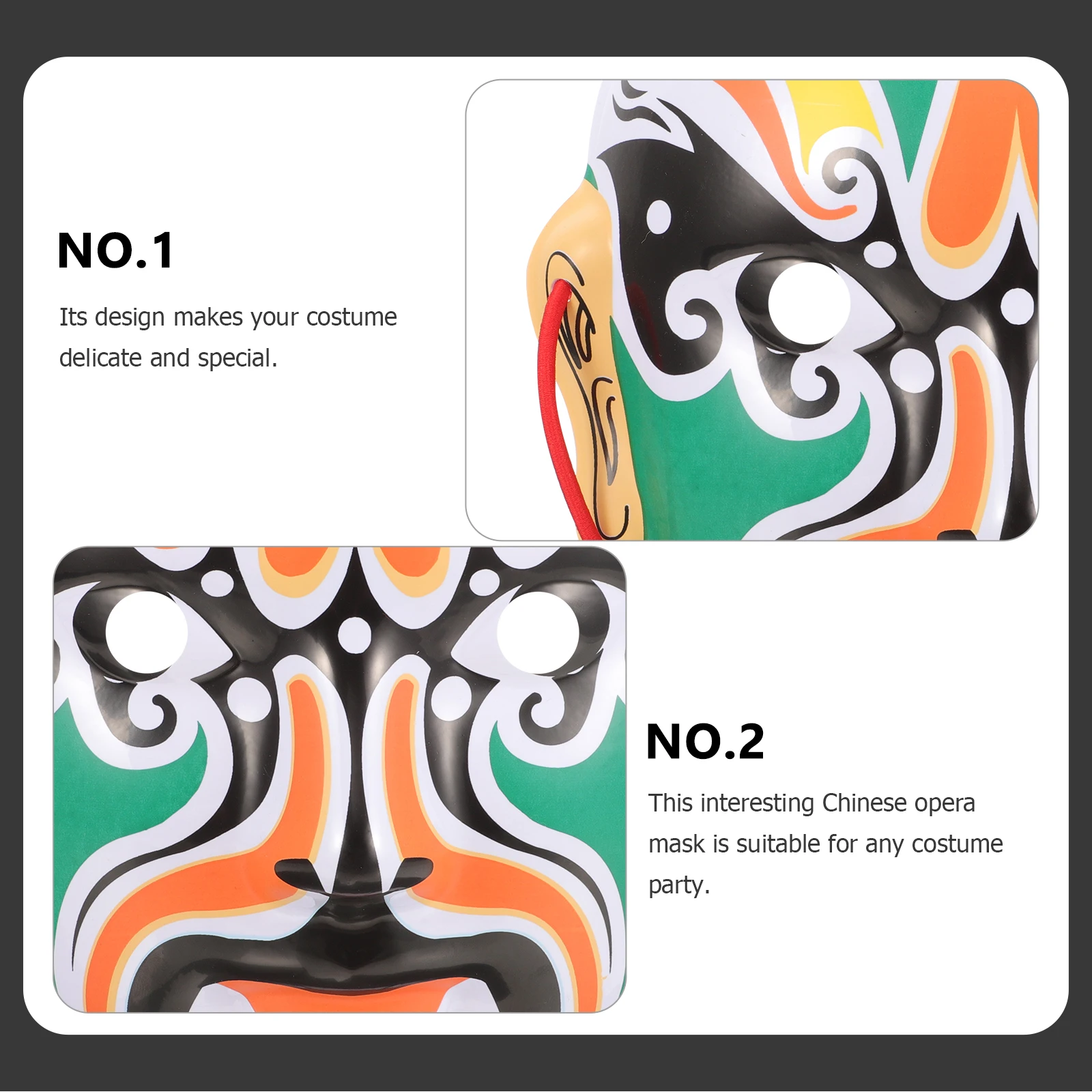

DIY Peking Opera Mask Halloween Traditional Decoration Manual Masquerade Masks Adult