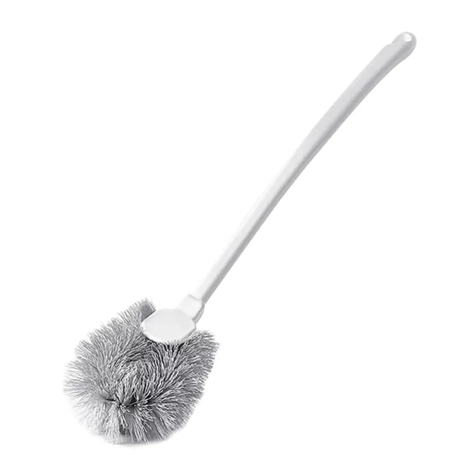 Toilet Brush Compact Deep Cleaning with A Hook Cleaning Scrub Brush for Home