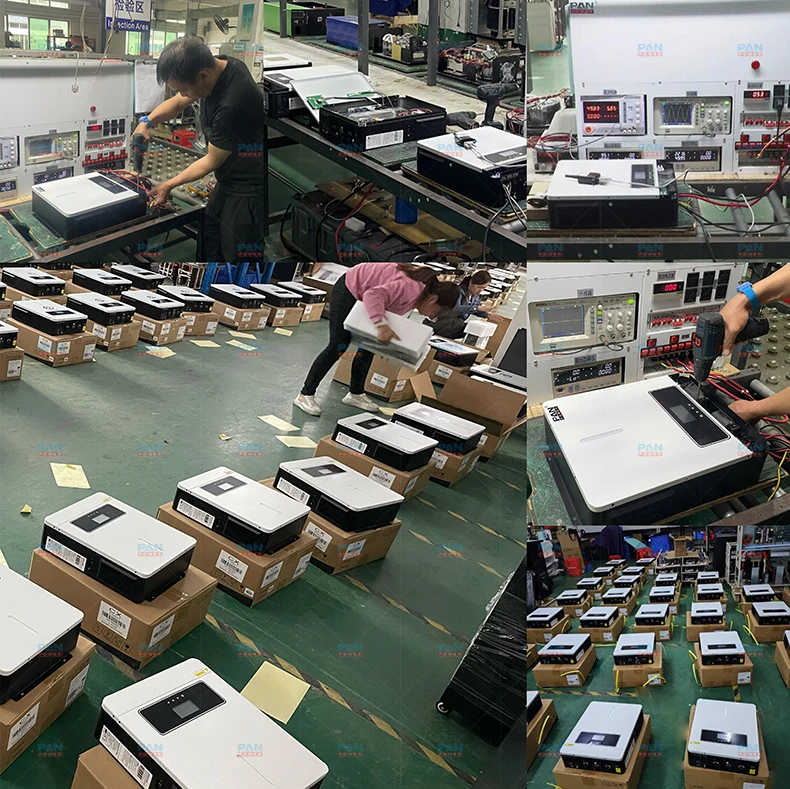 8KW 10KW Single Phase Off Grid Hybrid 48VDC Solar Inverter 8.2KW 10.2KW Built-in 160A MPPT