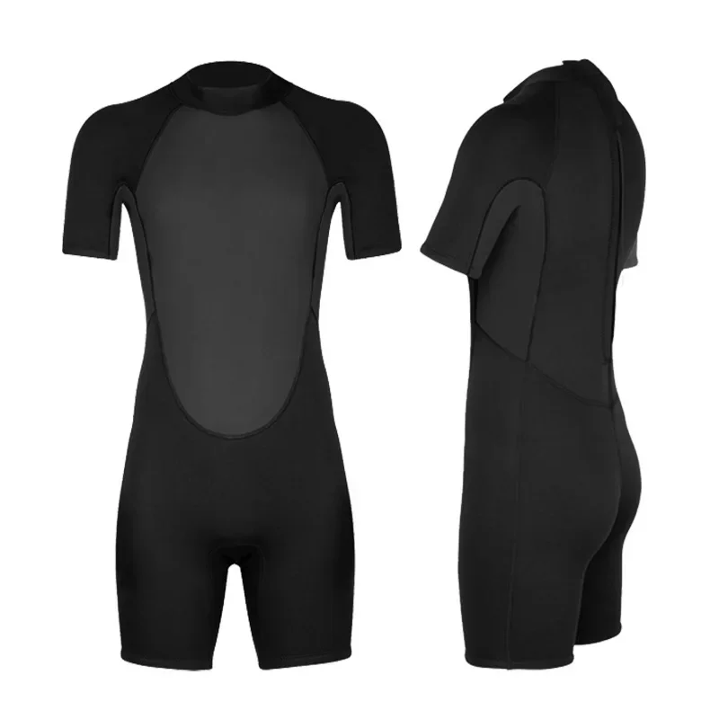 

Outdoor Wetsuit Swimsuit 3MM Short Sleeve Shorts One-piece Surf Suit Snorkeling Swimming