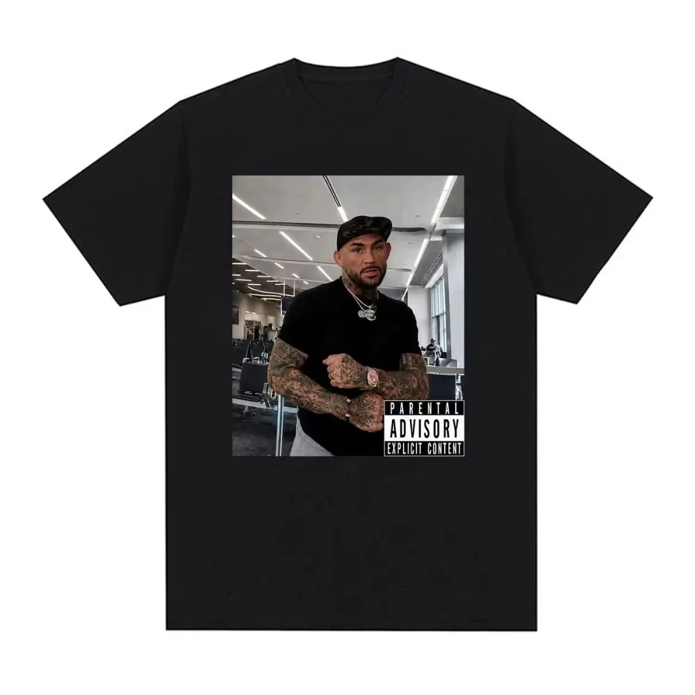 Dustin Poirier The Diamond Its Gonna Be Bad IGBBMN Print T-shirts Men's Breathable Casual T Shirts Casual Loose Cotton T-shirt