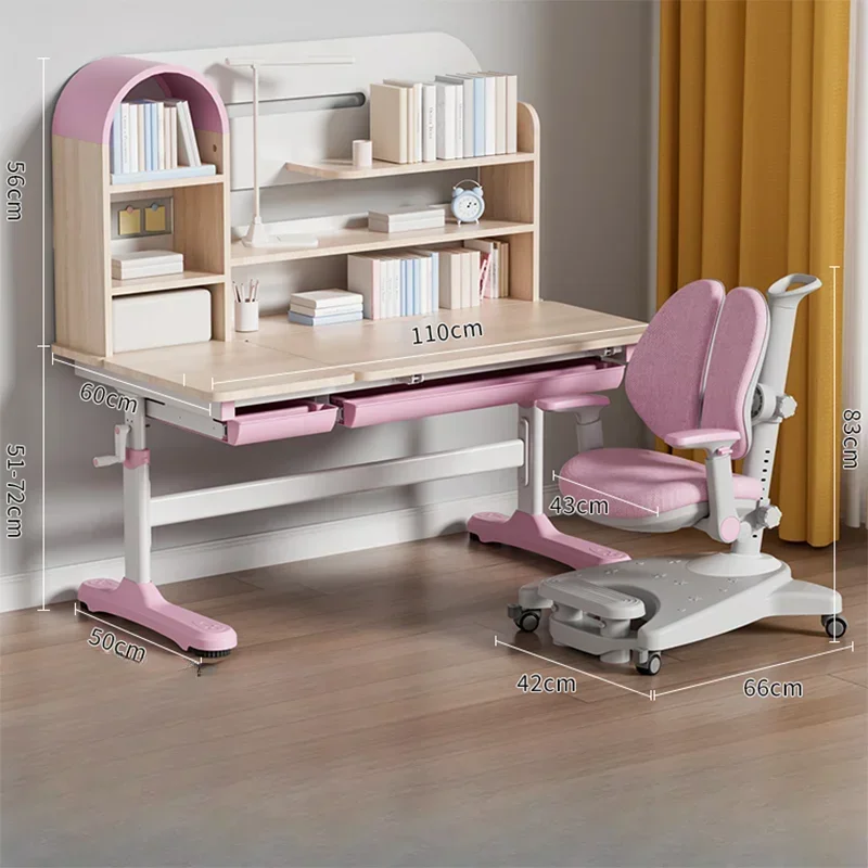 

Children Tables Sets Children's Furniture Room Kids Table Chair School Child Desk Girl Mainland China Scrivania Desks Study