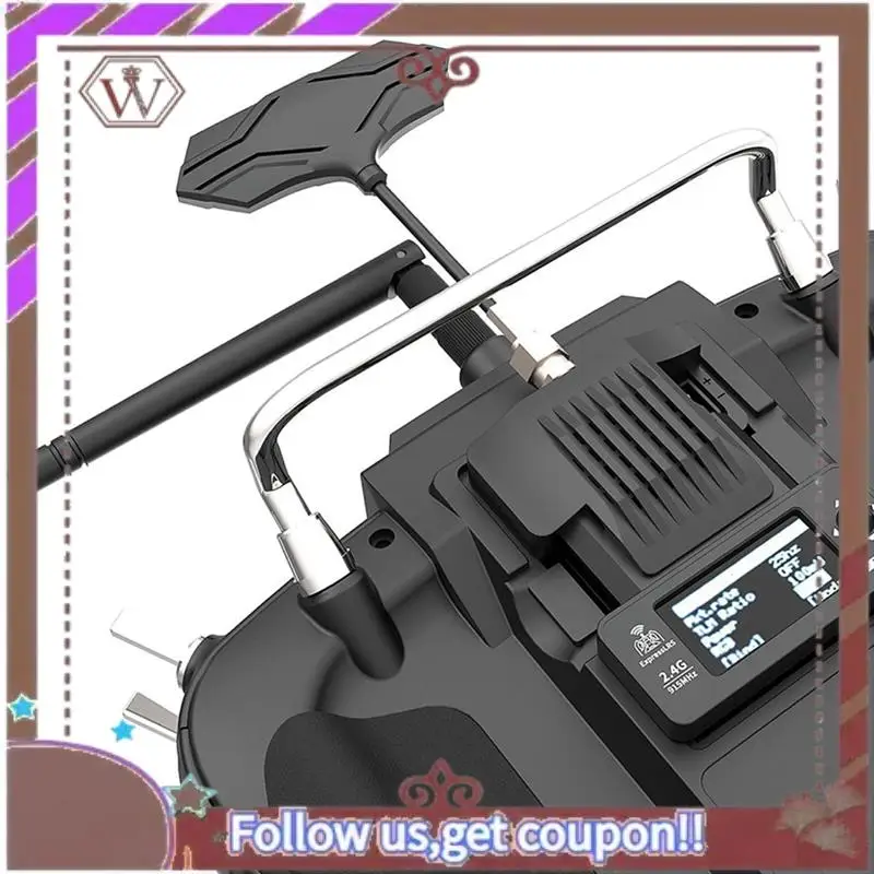 ABBG-لـ EMAX Aeris Link RX TX 1 واط استقبال + طقم إرسال مع شاشة OLED لطائرة RC طائرة بدون طيار FPV ELRS