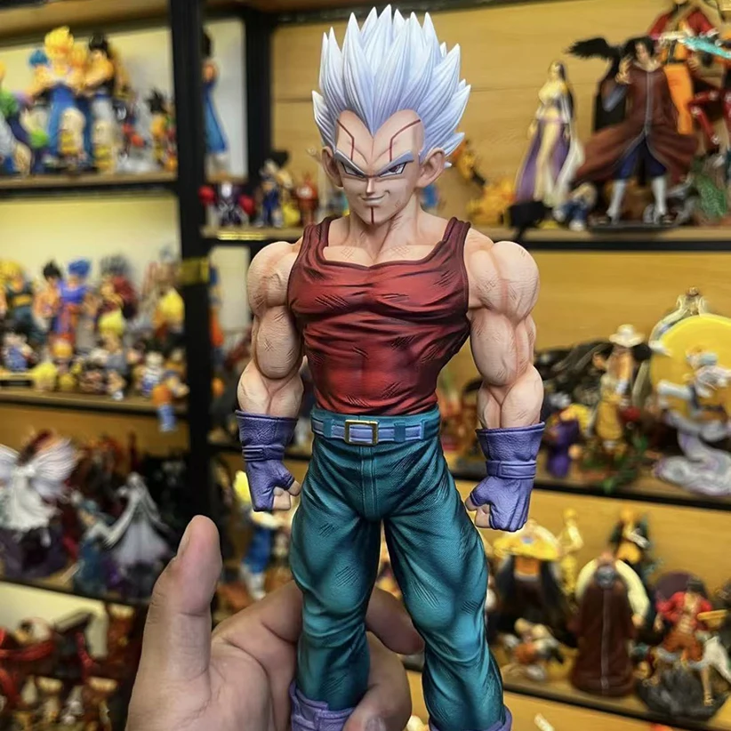 Dragon Ball Gt Bebê Vegeta Figura Substituir Cabeças Armas Figuras de Ação de Pvc Gk Estátua Modelo Colecionável Brinquedos Em Estoque
