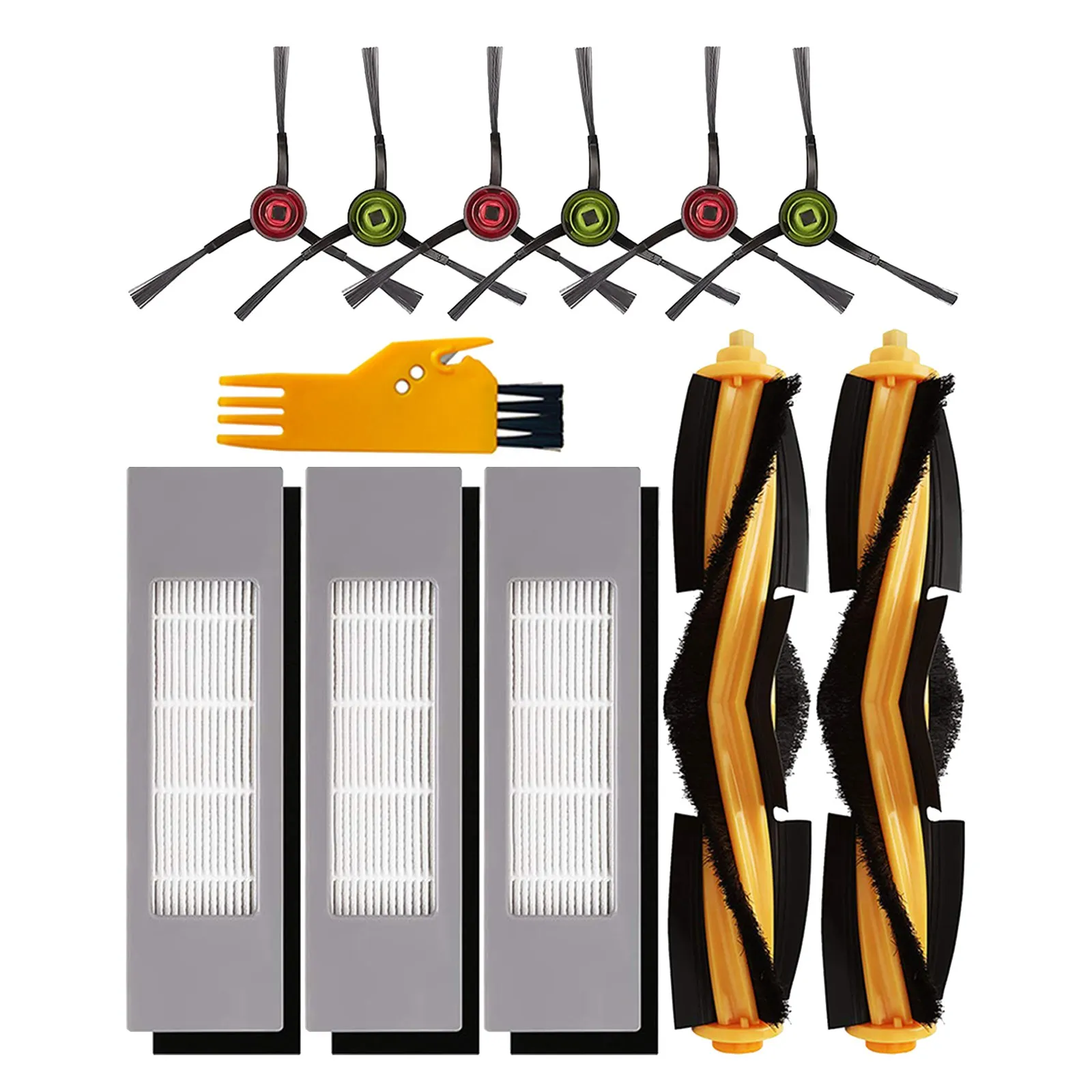 Kit de acessórios de substituição para ecovacs deebot ozmo 920 950 t9 t8 t8 aivi t8 max n8 t5 série robô aspirador de pó