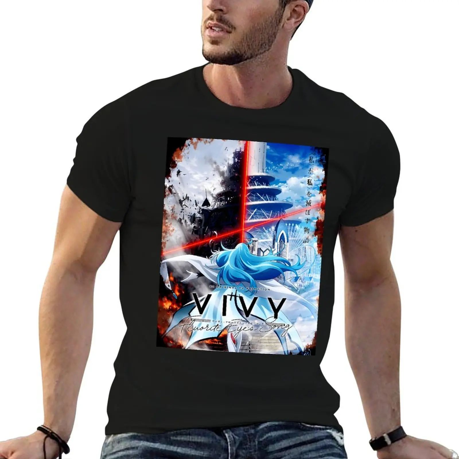 Vivy Fluorite Eyes Song T-Shirt luxury t-shirt Clothing clothing for men
