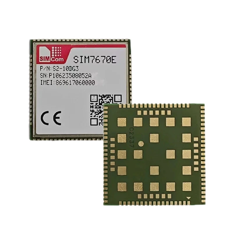 

SIM7670E Модуль LTE CAT1 SIM7670E-LNGV без GPS SIM7670E-MNGV с поддержкой GPS B1/B3/B5/B7/B8/B20, совместимый с SIM800