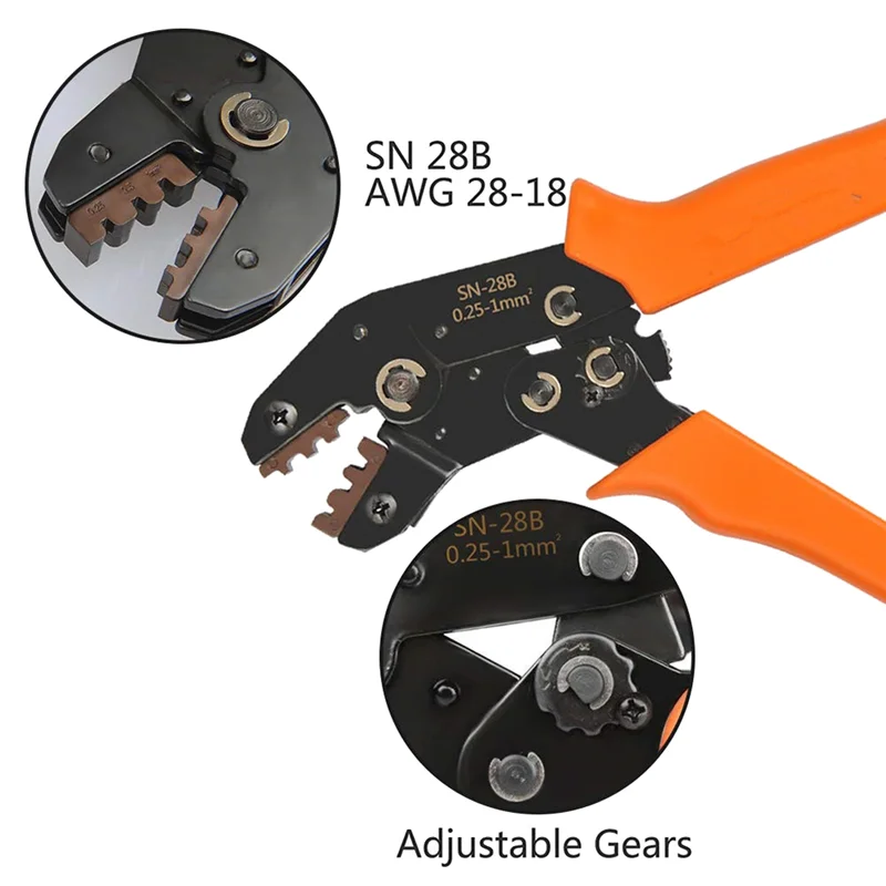 

SYW-620 шт. комплект разъемов Dupont с клещами для обжима проводов, шаг 2,54 мм, 1/2/3/4/5/6-контактный JST SM и 2,54 мм JST XH «папа/гнездо»