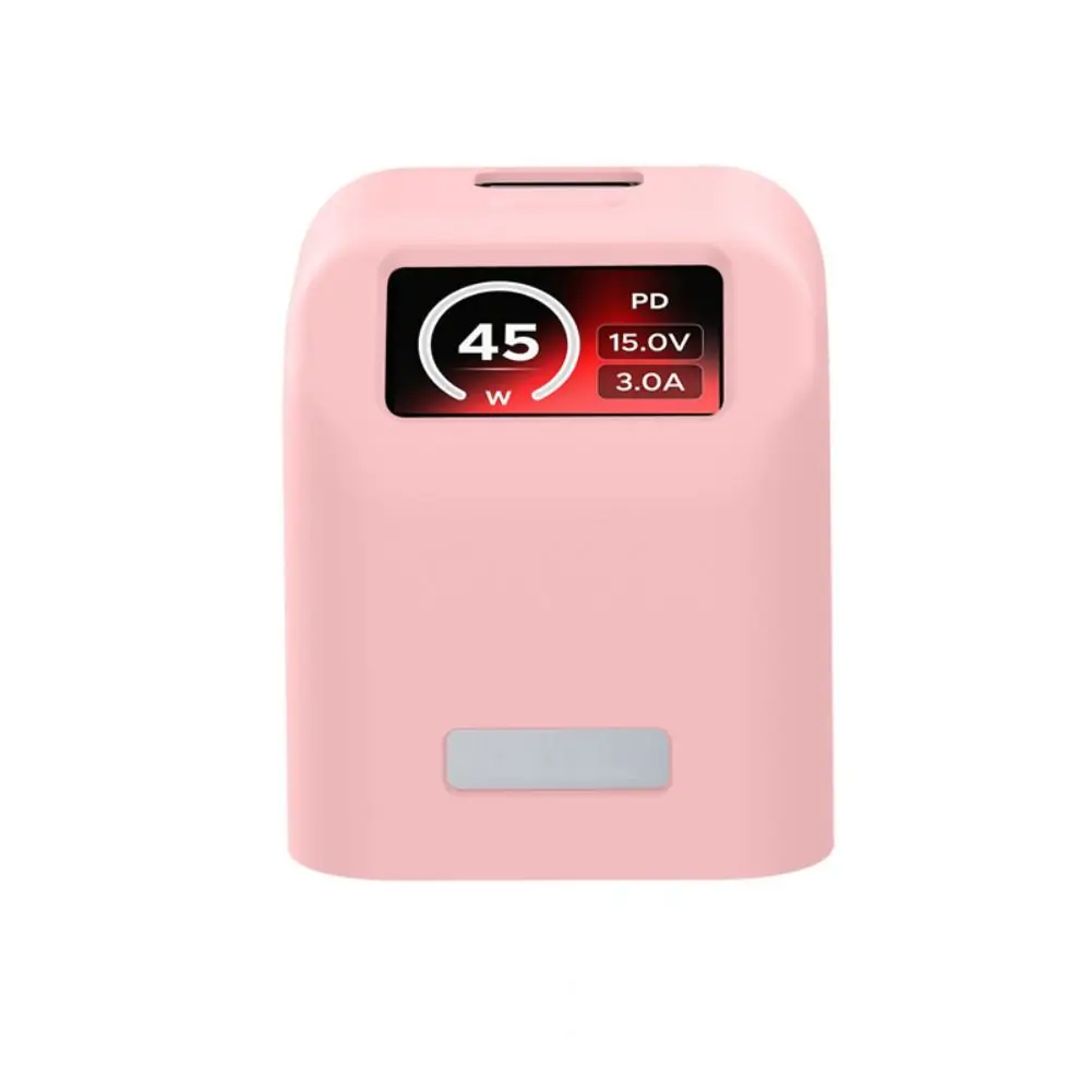 Shockproof Protective Charger Cover Scratch-resistant Anti-fall Soft Charger Case Compact Dustproof for UGREEN X740 45W