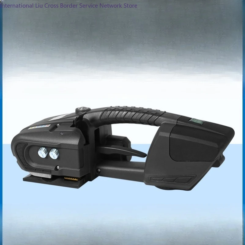 Portable electric baler plastic steel belt plastic brick factory wood automatic hot melt baler
