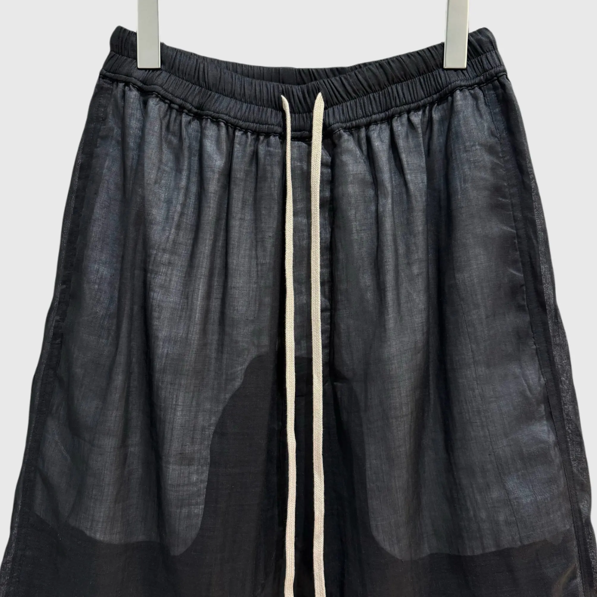 Owen Seak Men Casual Harem Shorts Gothic Men's Sweatpants Summer Hip Hop High Sweater Women Loose Black Shorts Size XL