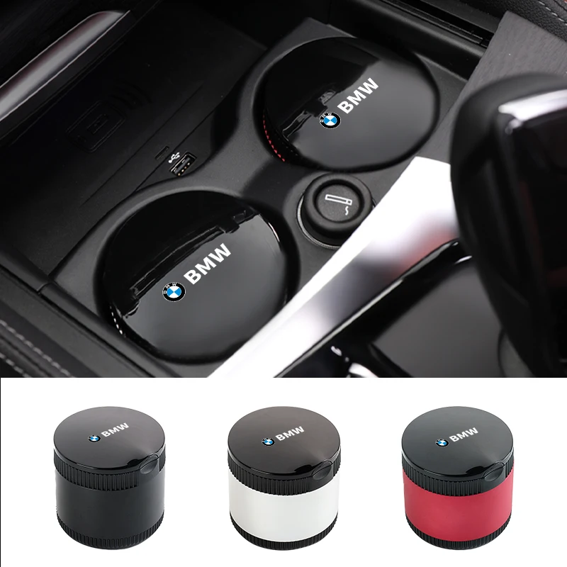 Car Cigarette Ashtray Cup Holder Cigar Ash Tray Container For BMW E90 E60 E46 E39 F30 F10 E87 X3 X4 X5 X7 X1 X2 G30 G20 M3 M5 M6