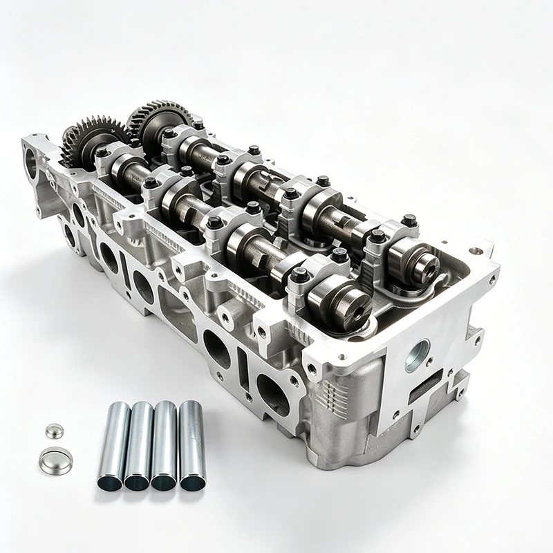 #￥for11101-79266 Complete Cylinder Headwith Dual Camshafts Fit 2.4L 2.7L Gas Pickup Engine Overhaul Replacement Auto Spare Parts
