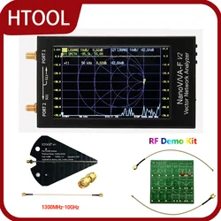 Analizzatore di rete vettoriale NanoVNA F V2 Antenna portatile VNA da 4.3 pollici Tester RF Vector Netwrok analizza WIFI