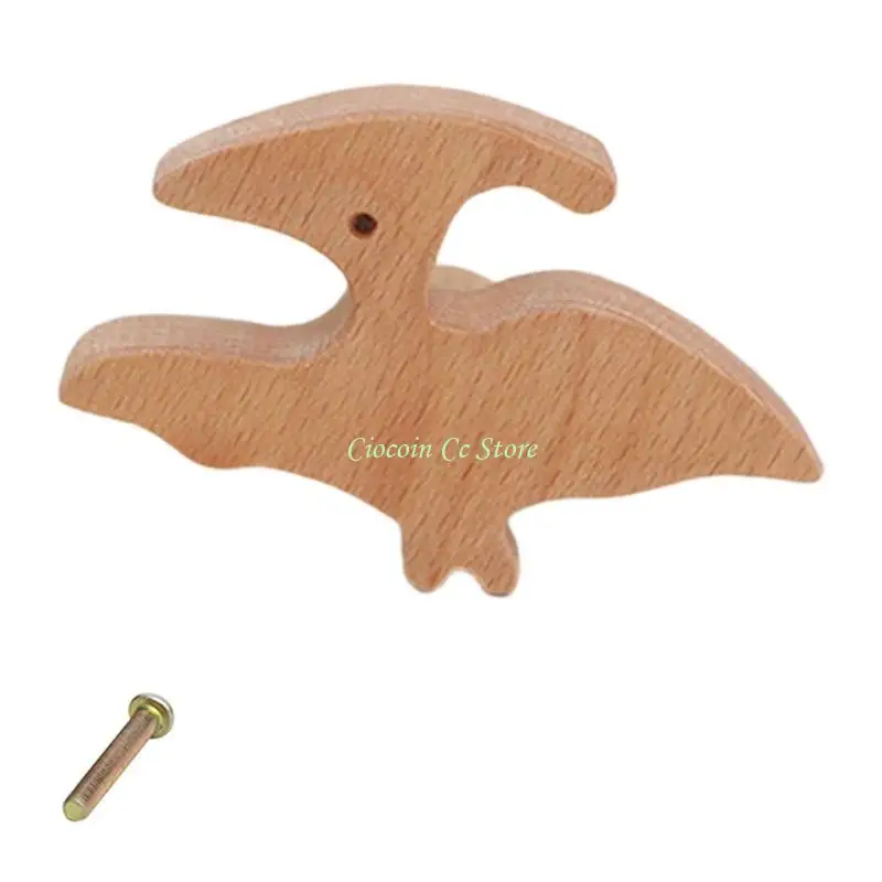 X90F Dinosaur Drawer Pulls Furniture Handles for Children Room Wardrobe Knob