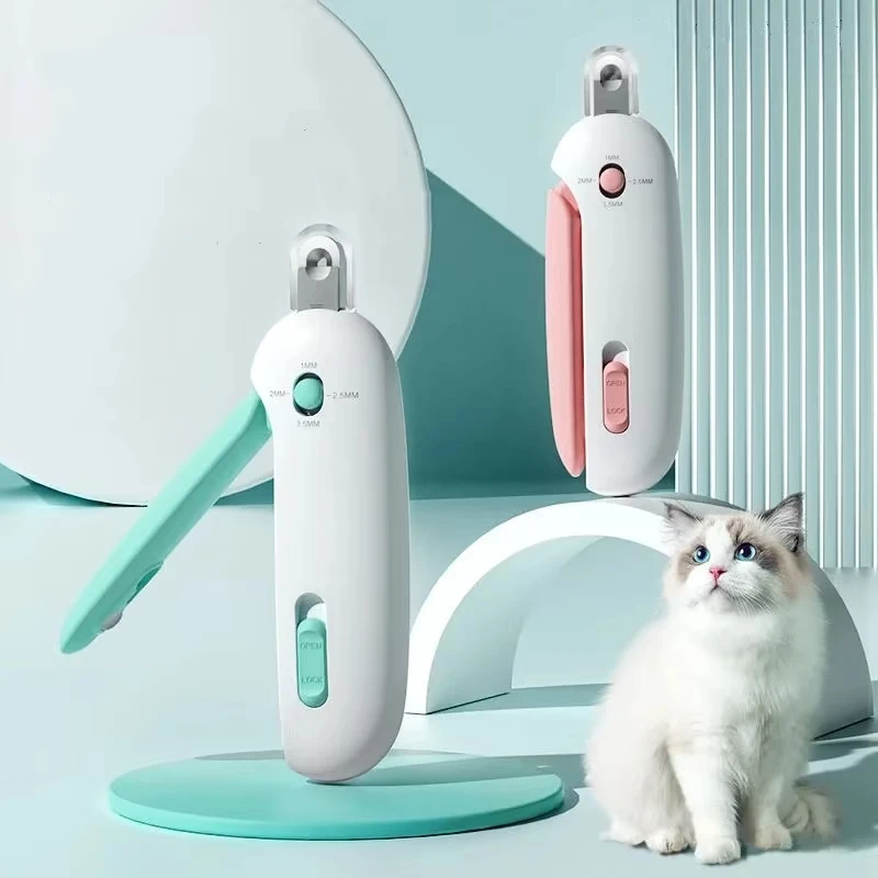 

Adjustable Hole Cat Nail Clippers Easy Handling and Operation Avoid Over-Cutting Kitten Claw Care Tool Pet Grooming Professional