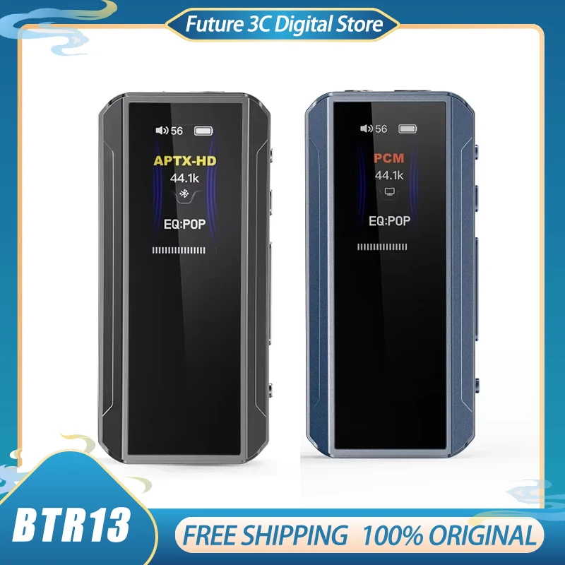 

FiiO BTR13 Усилитель для наушников Bluetooth 3,5/4,4 мм Сбалансированный выход DSD256 HIFI Баланс Настройка ушного усилителя LDAC/aptX HD AAC