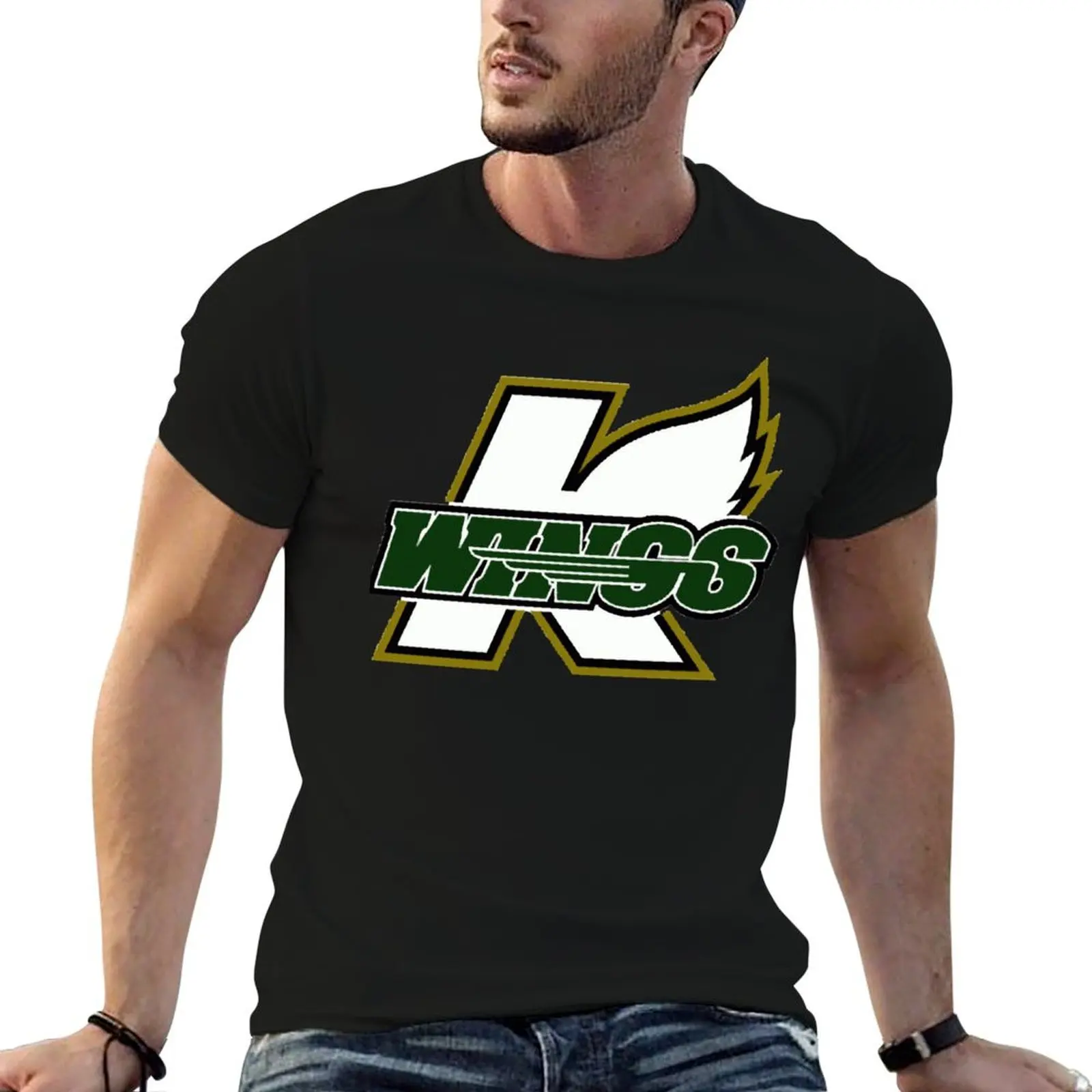

Michigan K Wings Hockey T-Shirt T-Shirt funny t shirts dark humor man t shirts for men T-Shirt