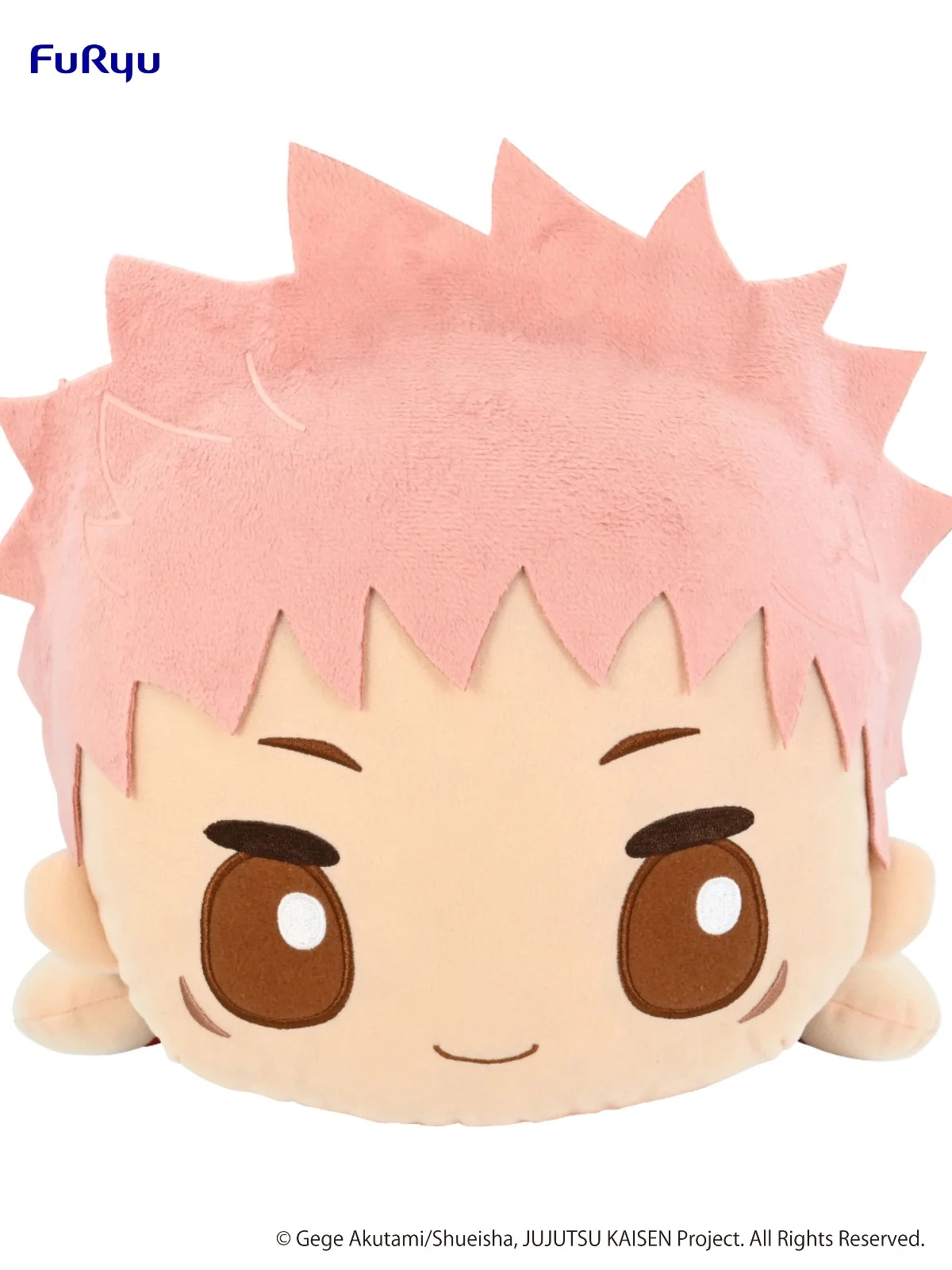 Anime Jujutsu Kaisen Itadori Yuji Cosplay Plush Lie Prone Cotton Dolls Cartoon Maumet Puppet Toys Accessories Xmas Gift