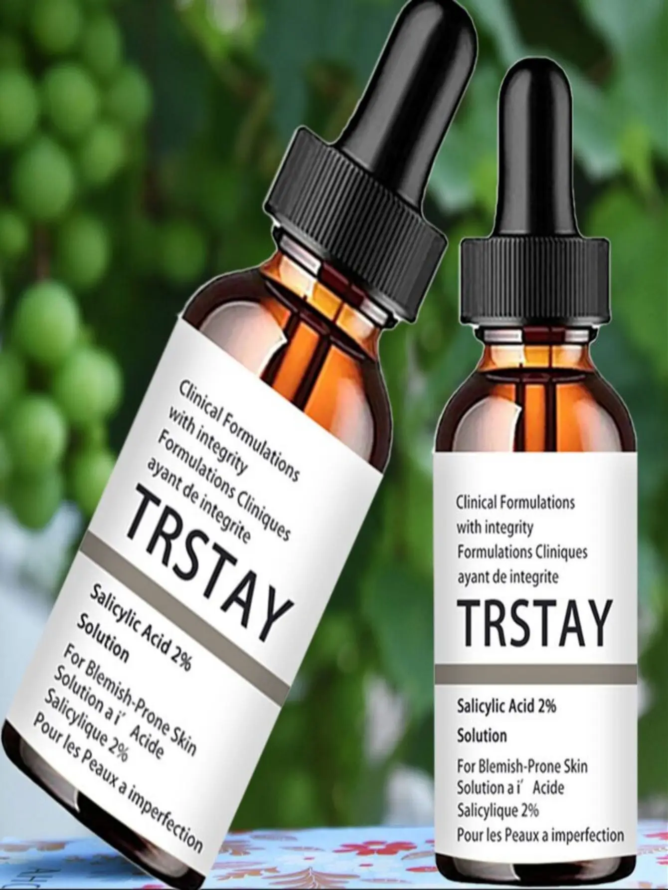 Salicylic Acid 2% Solution Essence Acne Spot Removing Shrink Pores Oil-Control Brighten Face Skin vitamin c serum for face