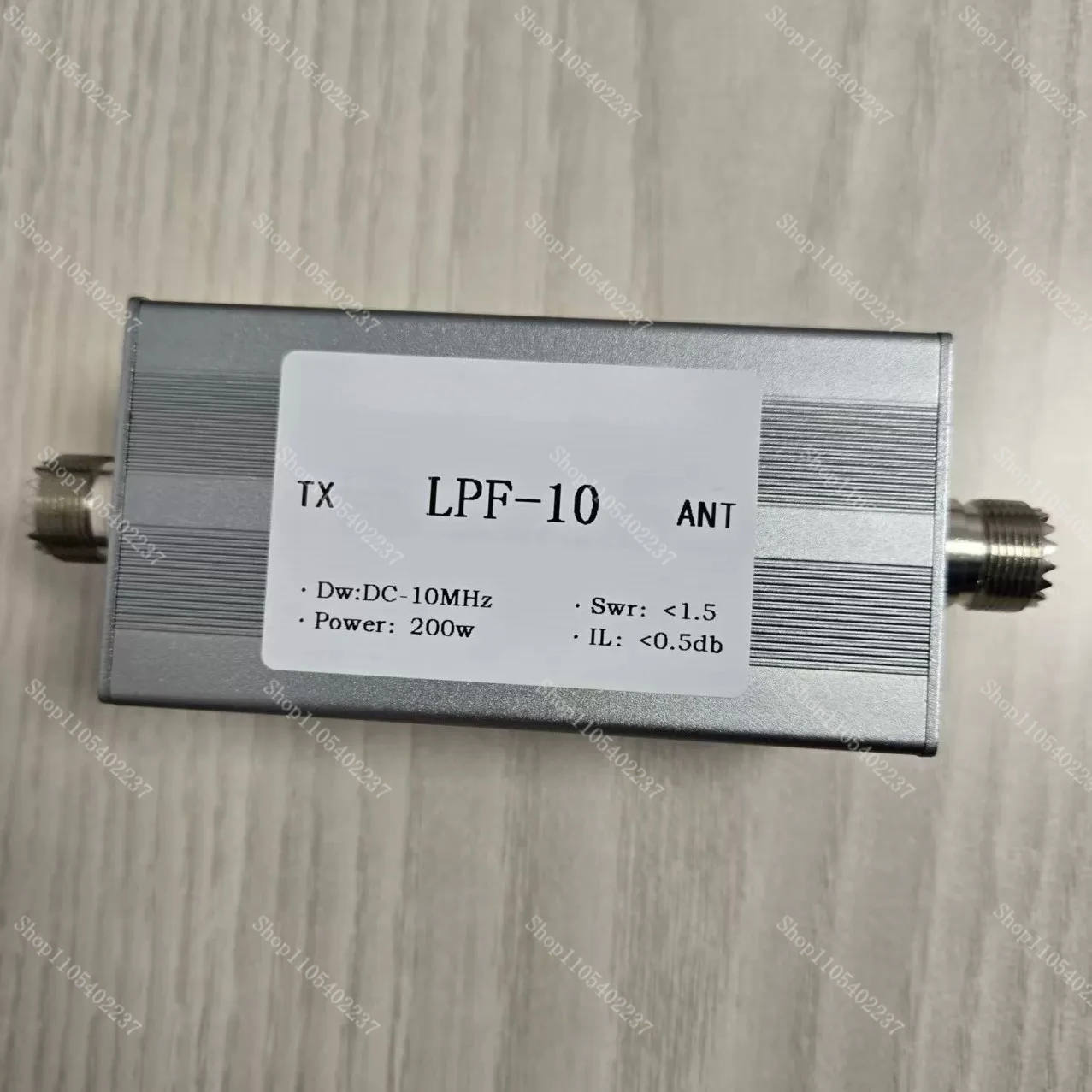 

10MHz 200W Low Pass Filter LPF M Female for Shortwave