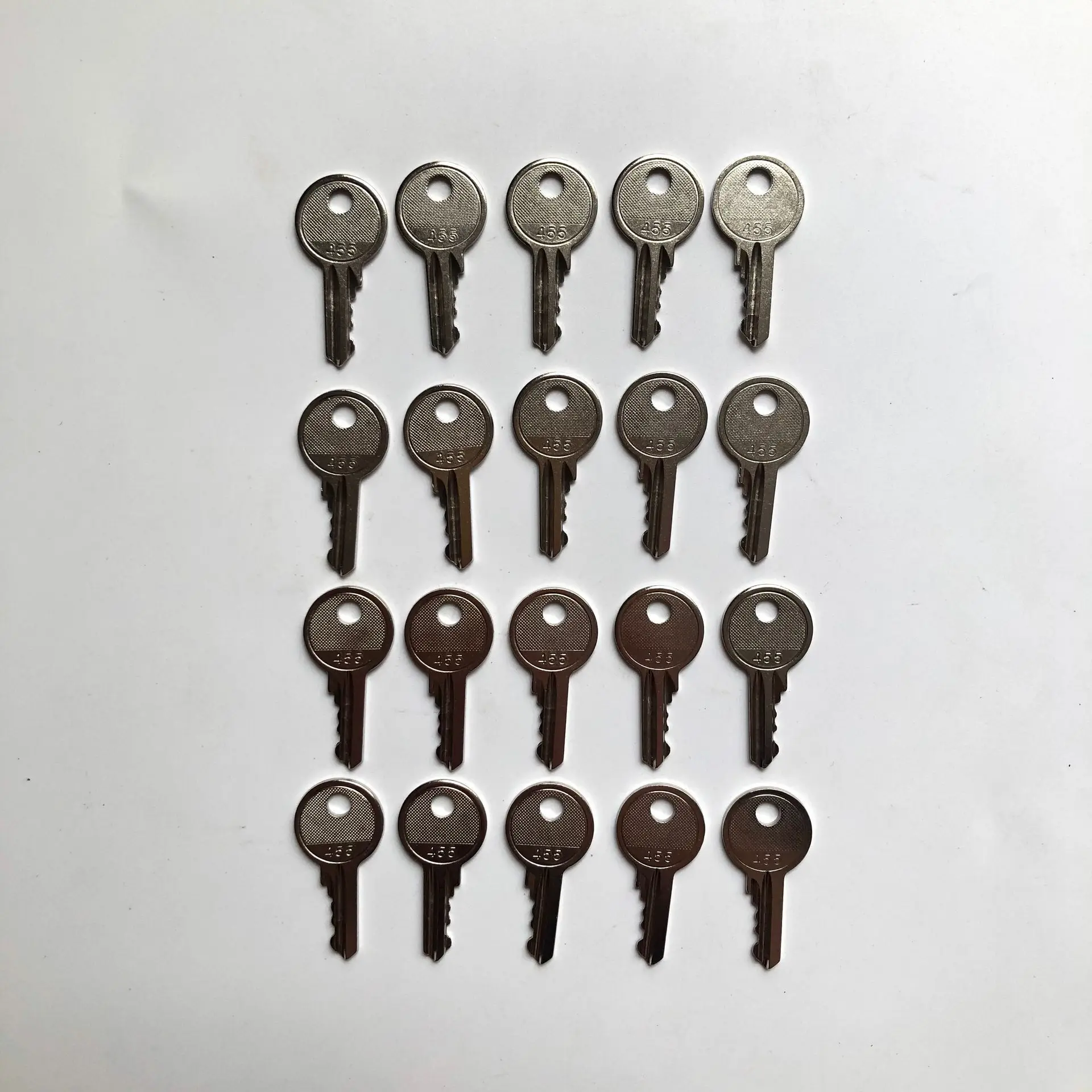 20PC 455 Key Round Head for Ronis ELI80-0100 Bobcat Genie Vermeer Skyjack Snorkel Upright Terex