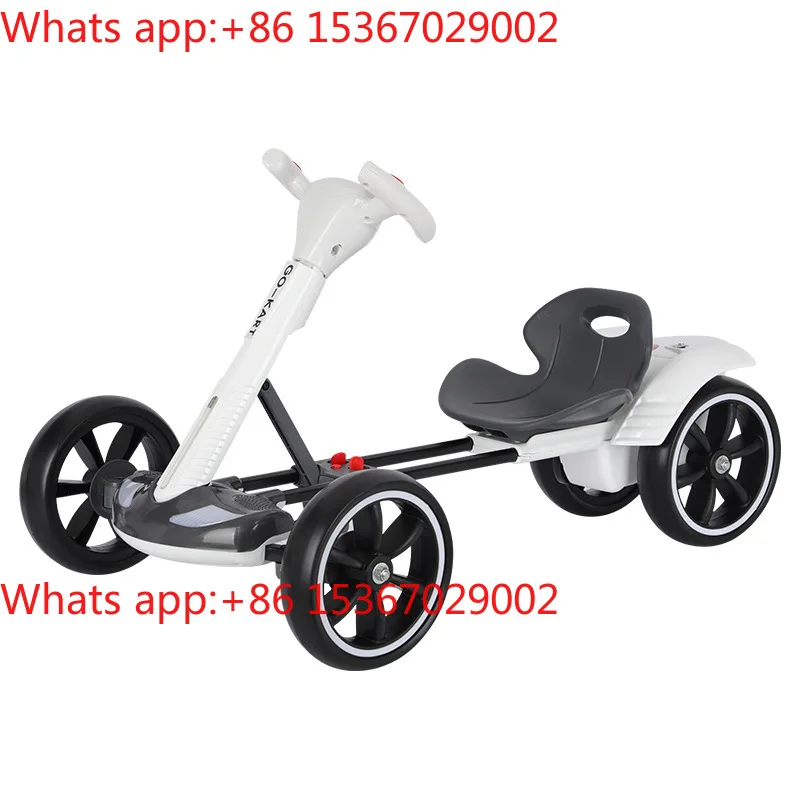 Kart electric four-wheeler foldable portable remote control toy car