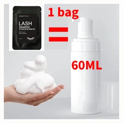 100/50/20/10pcs Concentrate Mousse Eyelash Lashes Shampoo Fake Foam Lashes Remove Supplies Accept Makeup Mascara Cleaning Fluid