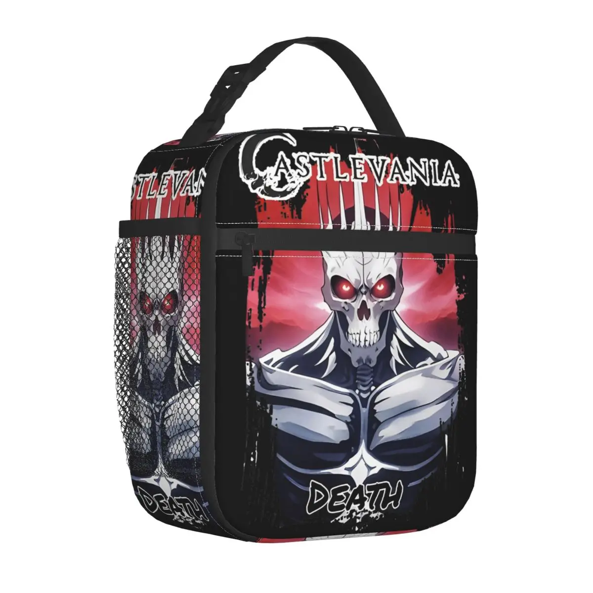 Insulated Lunch Box Castlevania Death Product Storage Food Box Unique Design Cooler Thermal Lunch Box For School