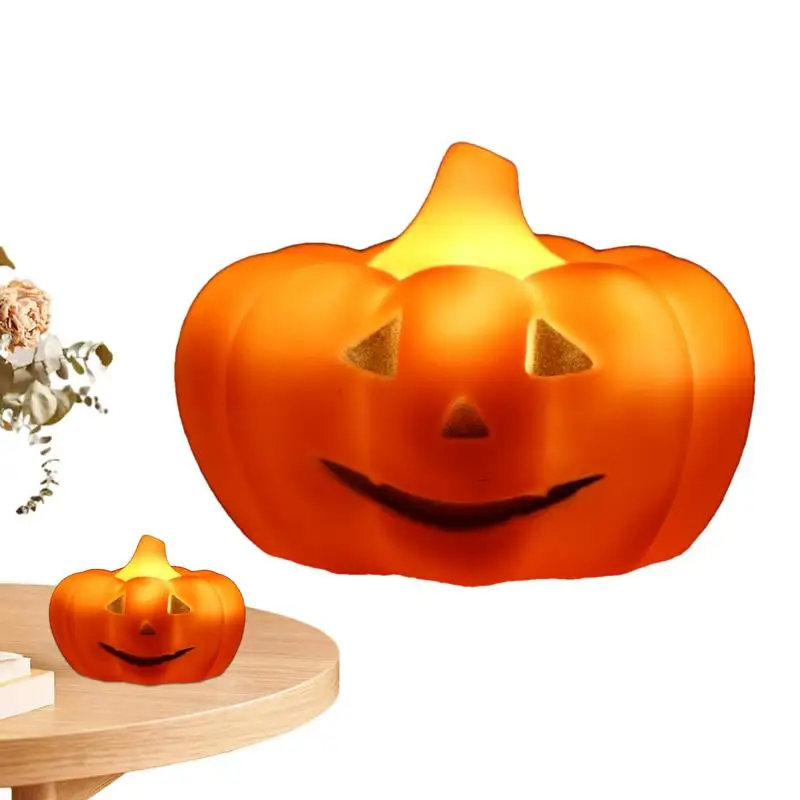 Pumpkin Night Light Soft Fall Night Light Pumpkin Lamp Kids Night Light Portable Pumpkin Lights For Kids Family Home Halloween