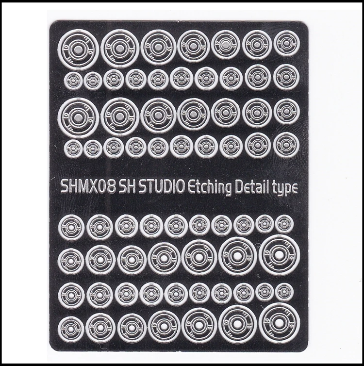 SH STUDIO for Gundam  SHMX08  Monitor Zaku One Eye Detail Metal Etching Modification Special Etching Sheet Assembled Model