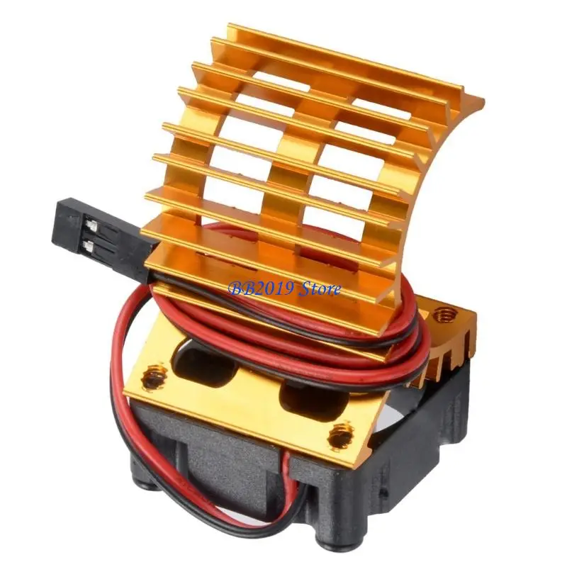 Q0KB Optimized Temperature Control Set for 1/14 1/16 Remote Control Car 380 Motors