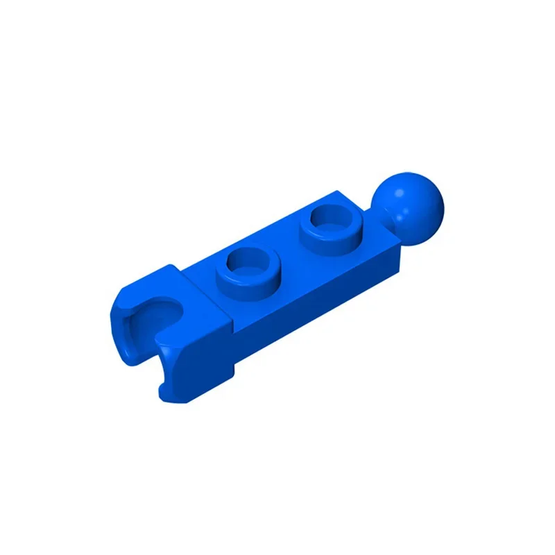 10 pièces 14419/ 385346    Plaque spéciale 1x2 avec douille de boule de remorquage de 5.9mm et blocs de construction de boule de remorquage, jouets en briques de bricolage compatibles 100%