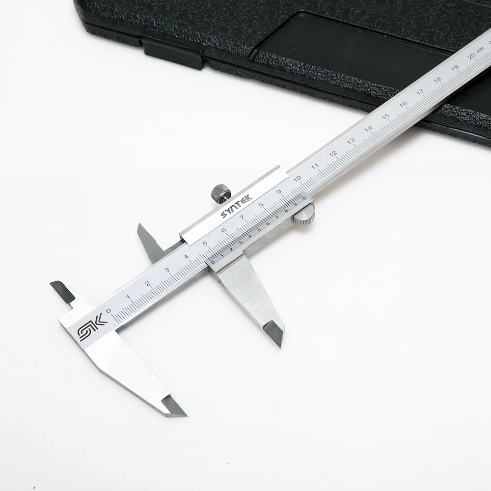 Lndustrial Grade Stainless Steel Vernier Caliper 0-150/200/300mm High Precision 0.02mm Integral Caliper Measuring Tool