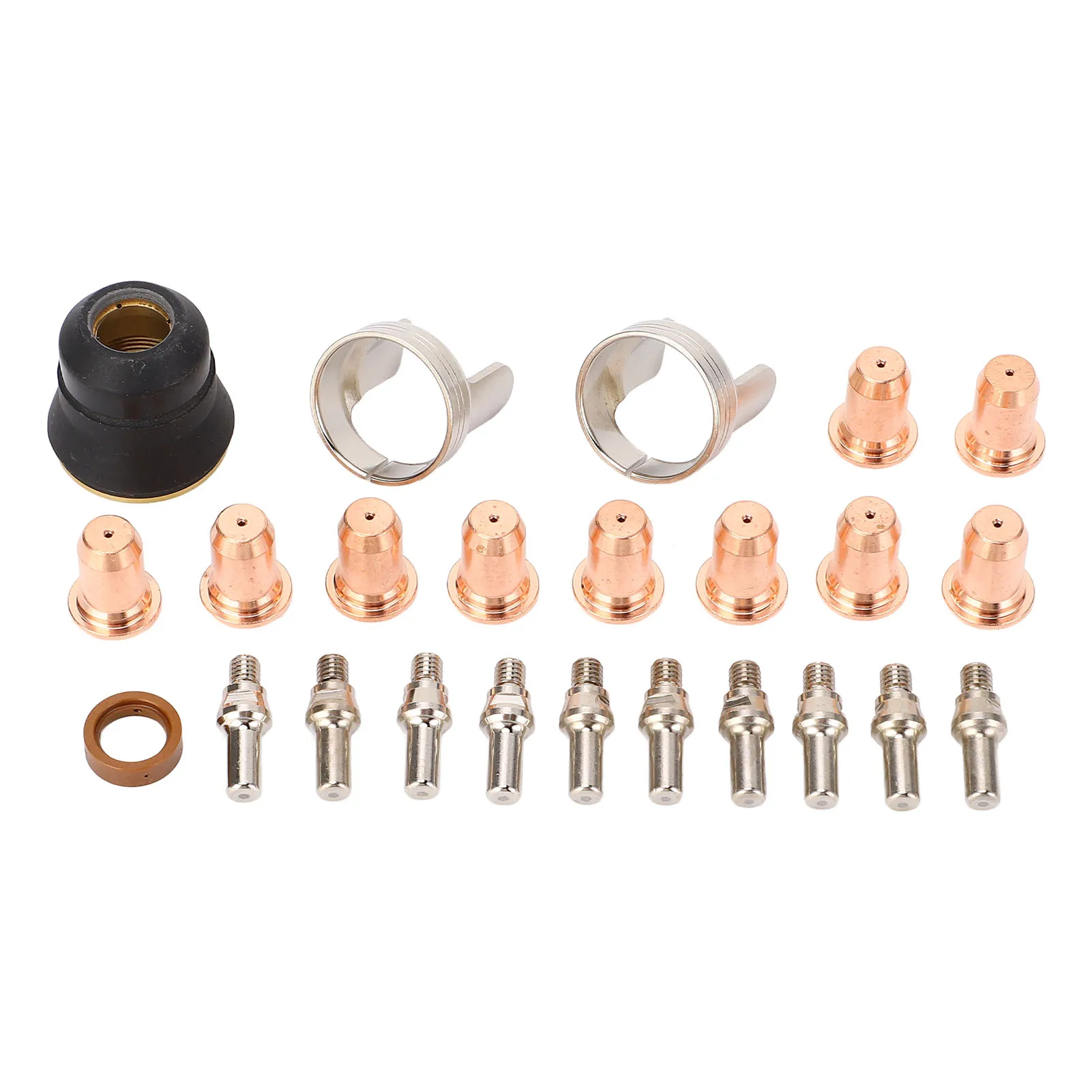 Plasma Cutter Nozzle Kit IPT40 Tip Electrode Kit for YESWELDER CUT 55DS Pro CUT 65DS Plasma Cutter Plasma Cutting Tip Electrode