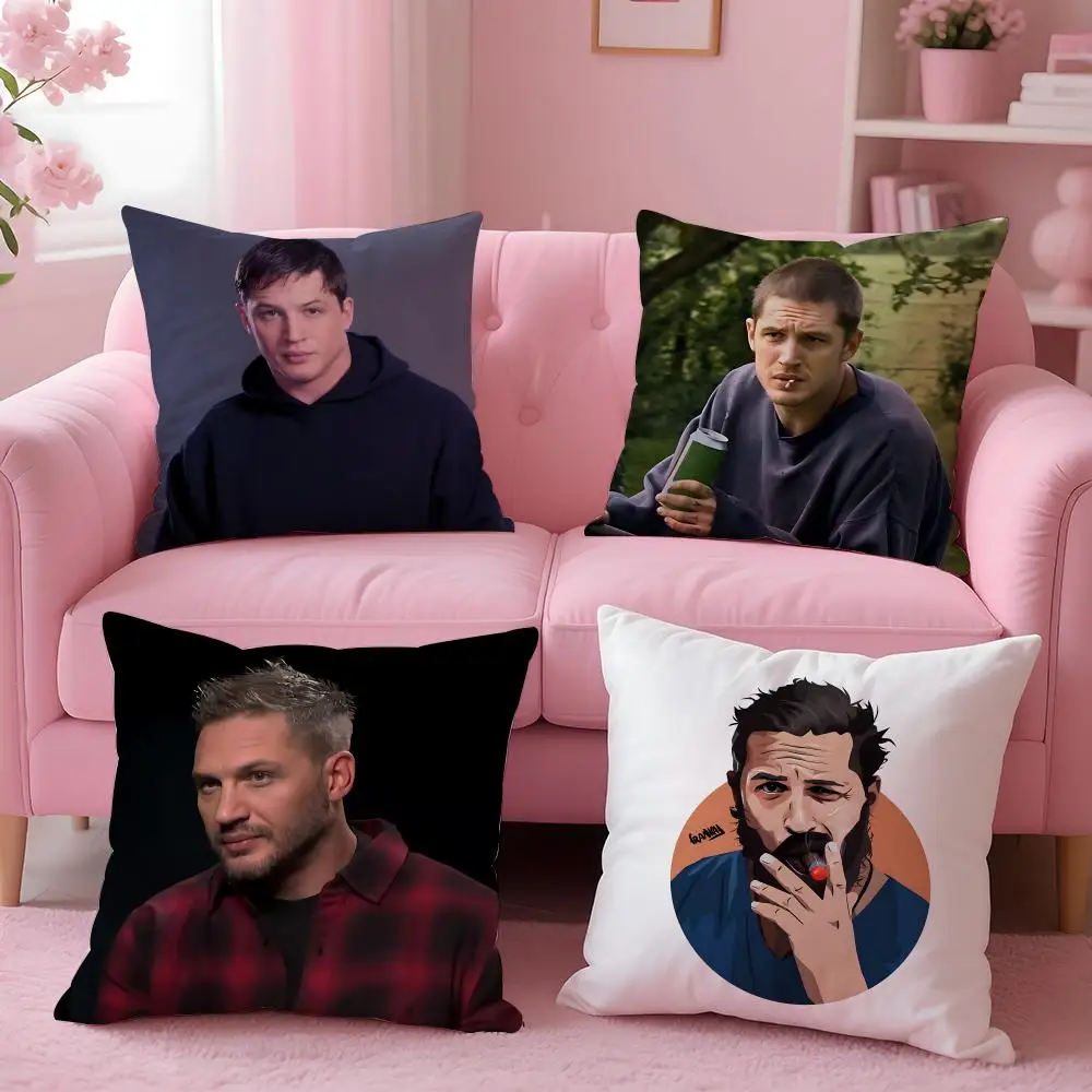 movie Tom Hardy Cushion Cover Cushion Cover Set 4Pcs 50x50 45x45 40x40 Pillowcase Decorative Sofa Home Decor